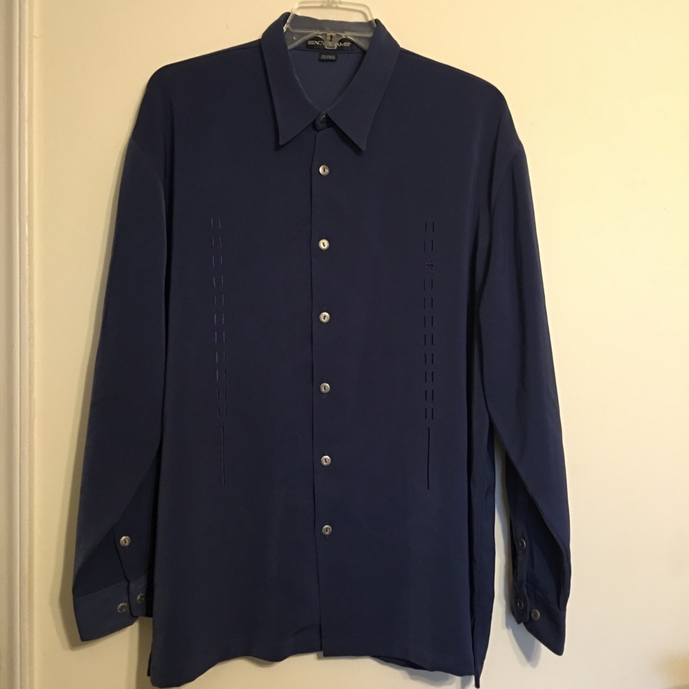 STACE ADAMS men's button-up long sleeve shirt. XL